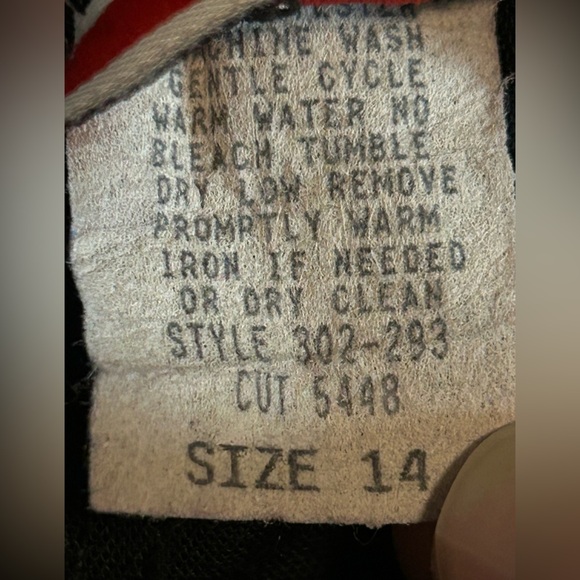 Briggs New York Black Full Button Front Midi Skirt Pockets Academia Women Sz 14 - Picture 7 of 8